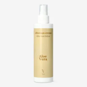 After-sun lotion. Aloe vera