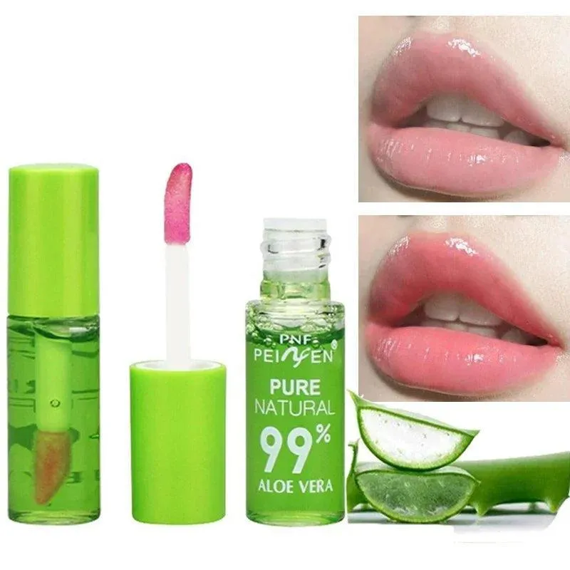 Aloe Vera Lip Balm: Color-Changing Hydrating Lip Delight