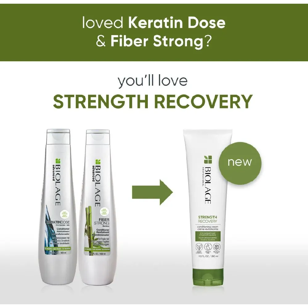 BIOLAGE STRENGTH RECOVERY CONDITIONER FOR DAMAGED HAIR 280ML