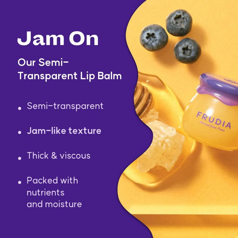 Blueberry Hydrating Honey Lip Balm 10ml