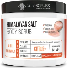 Citrus  Body Scrub / Pink Himalayan Salt / Premium Blend #41