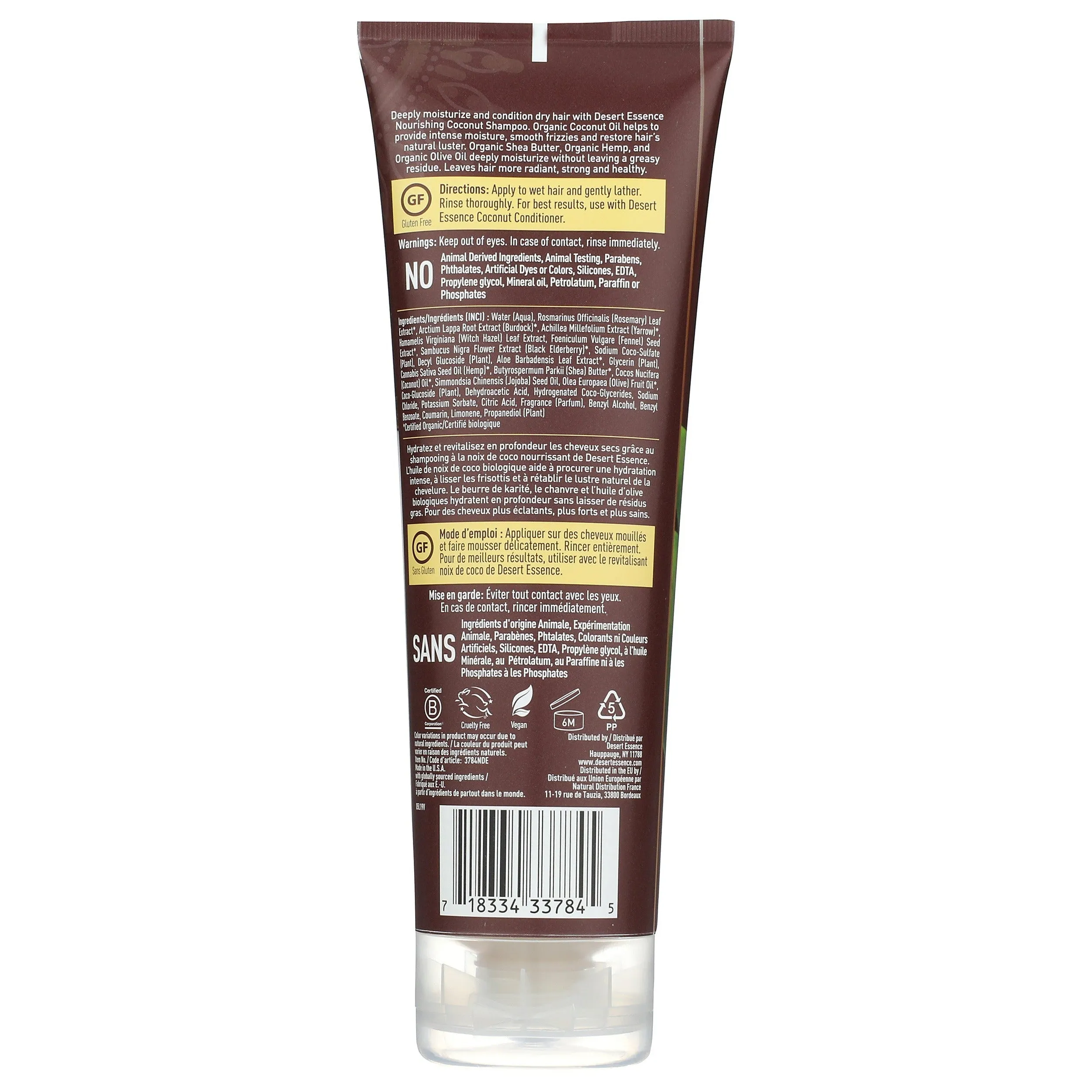 Coconut Shampoo/Conditioner Nourishing