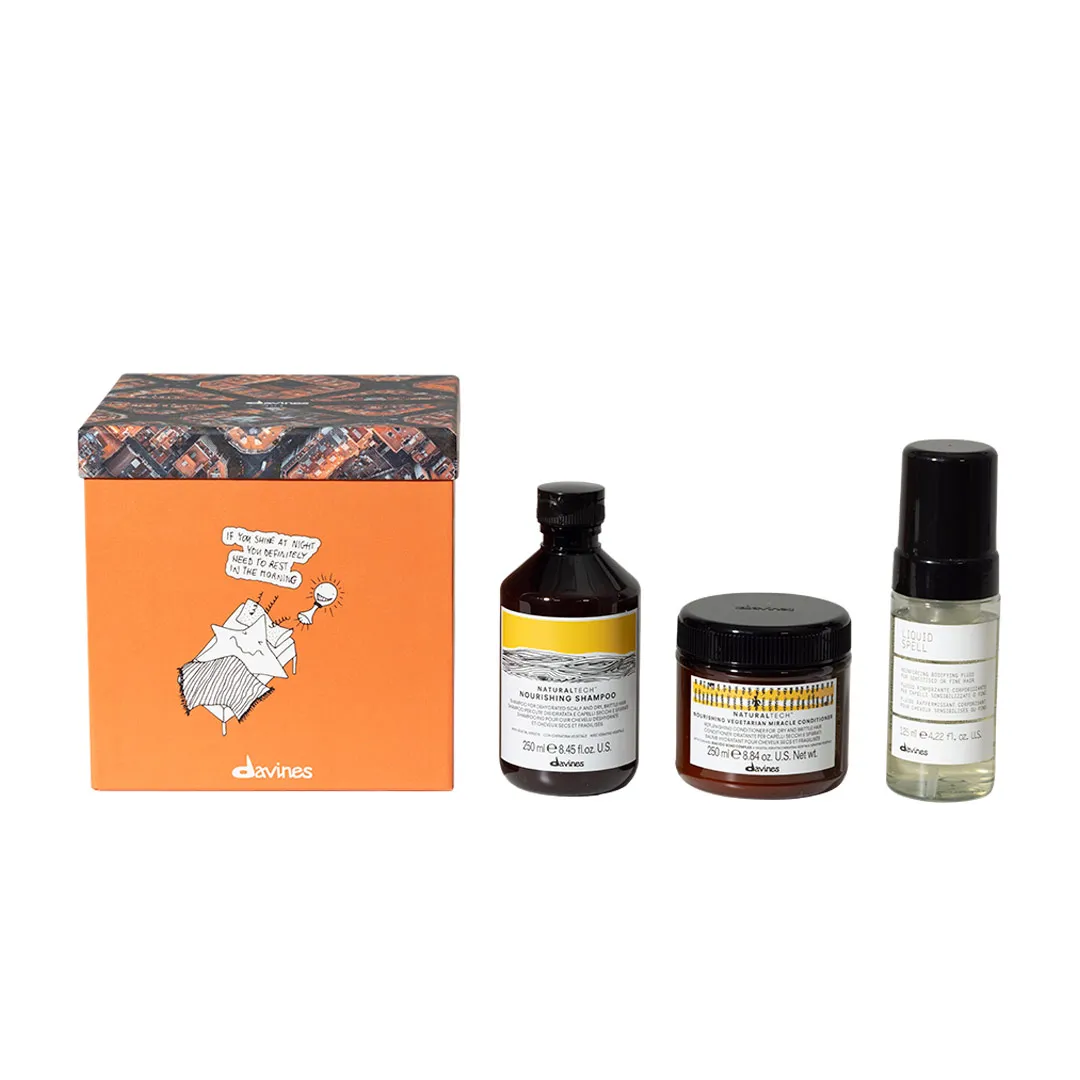 Davines Naturaltech Nourishing   Liquid Spell Gift Set