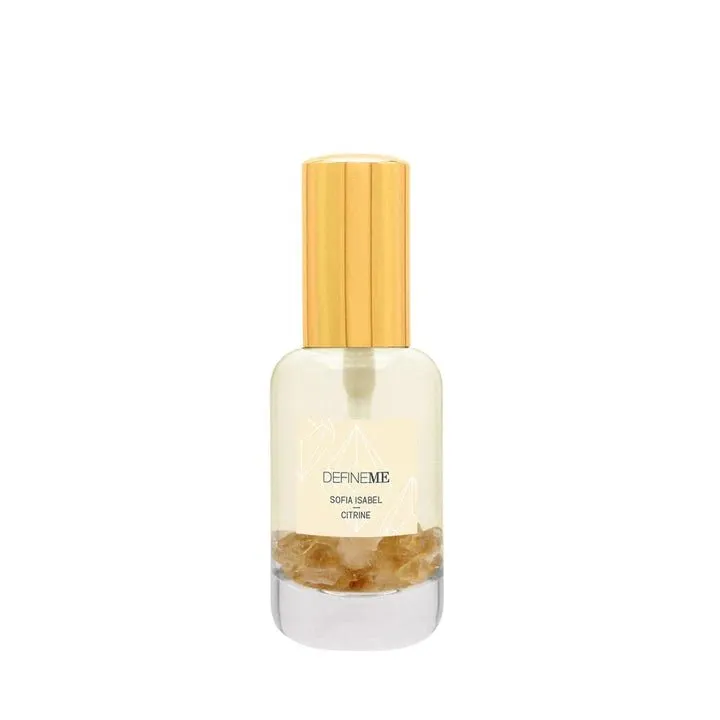 Define Me Sofia Isabel-Citrine Crystal Infused Natural Perfume Mist