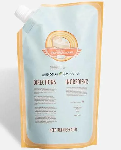 Ecoslay Banana Cream Deep Conditioner 16oz / 473ml