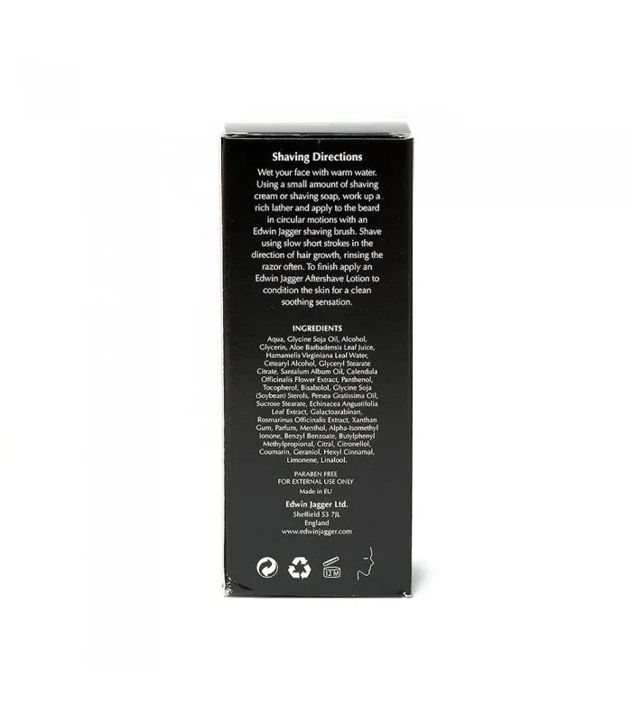 Edwin Jagger - Natural After Shave Lotion, Aloe Vera