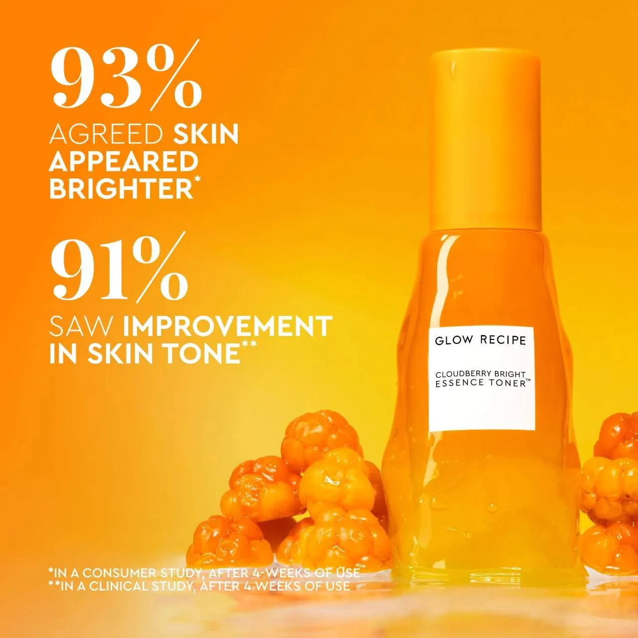 Glow Recipe - Cloudberry Bright Essence Toner - 75ml