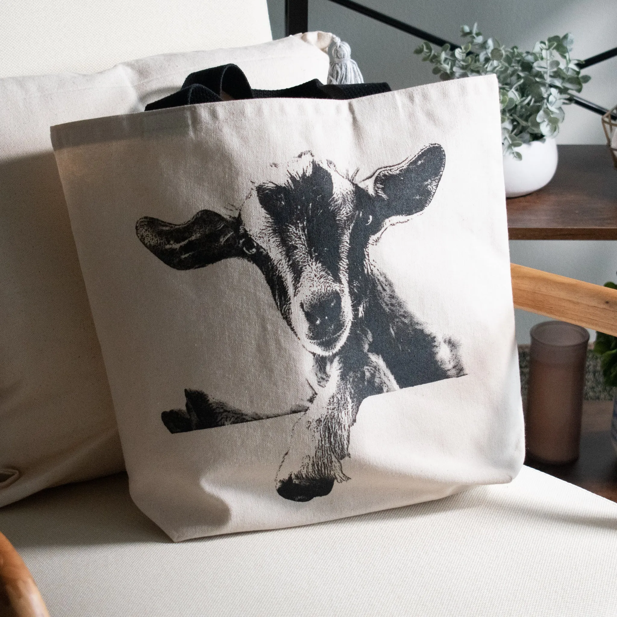 Goat Tote Swag Bag