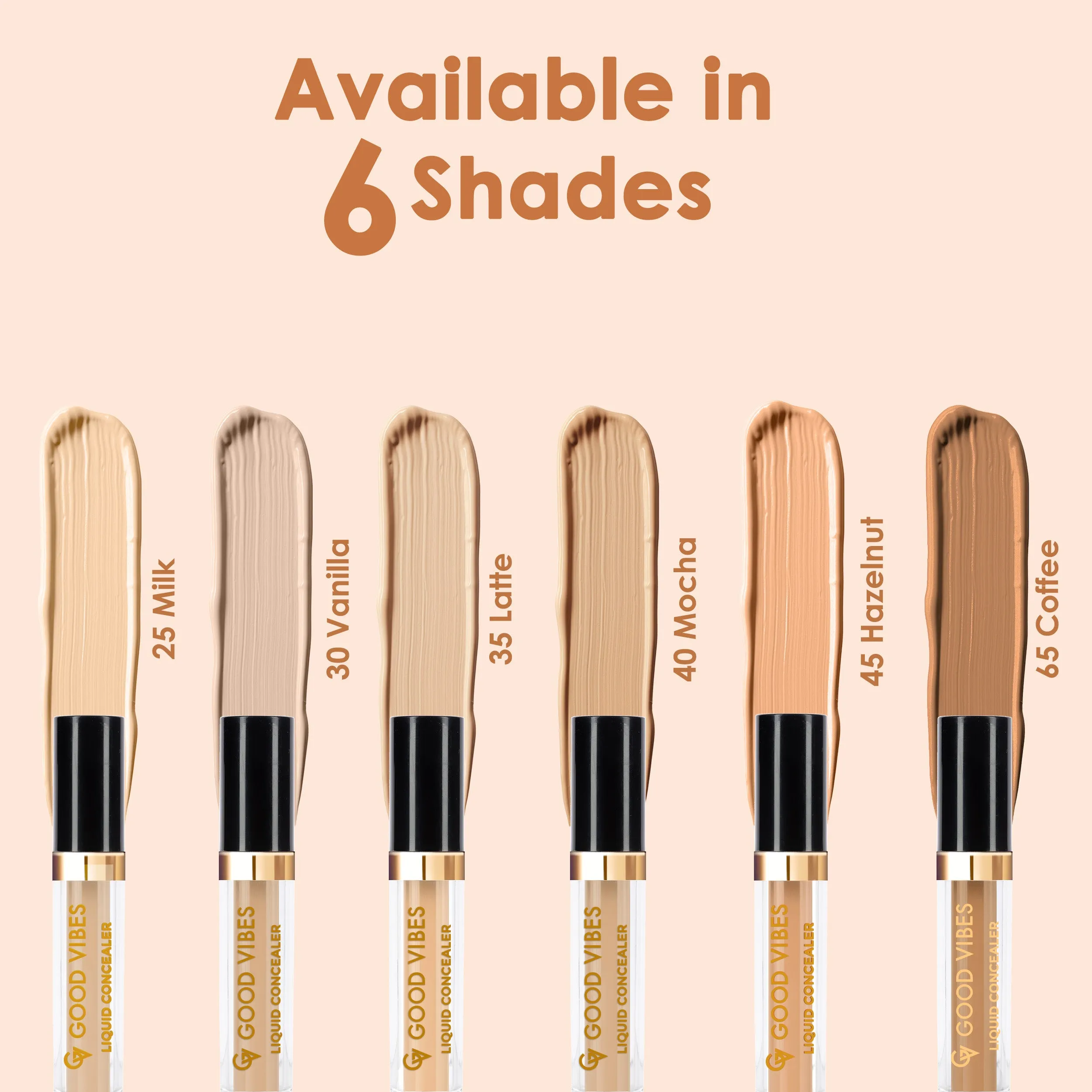 Good Vibes HydraGlow Liquid Concealer - Mocha 40 (4.8ml)