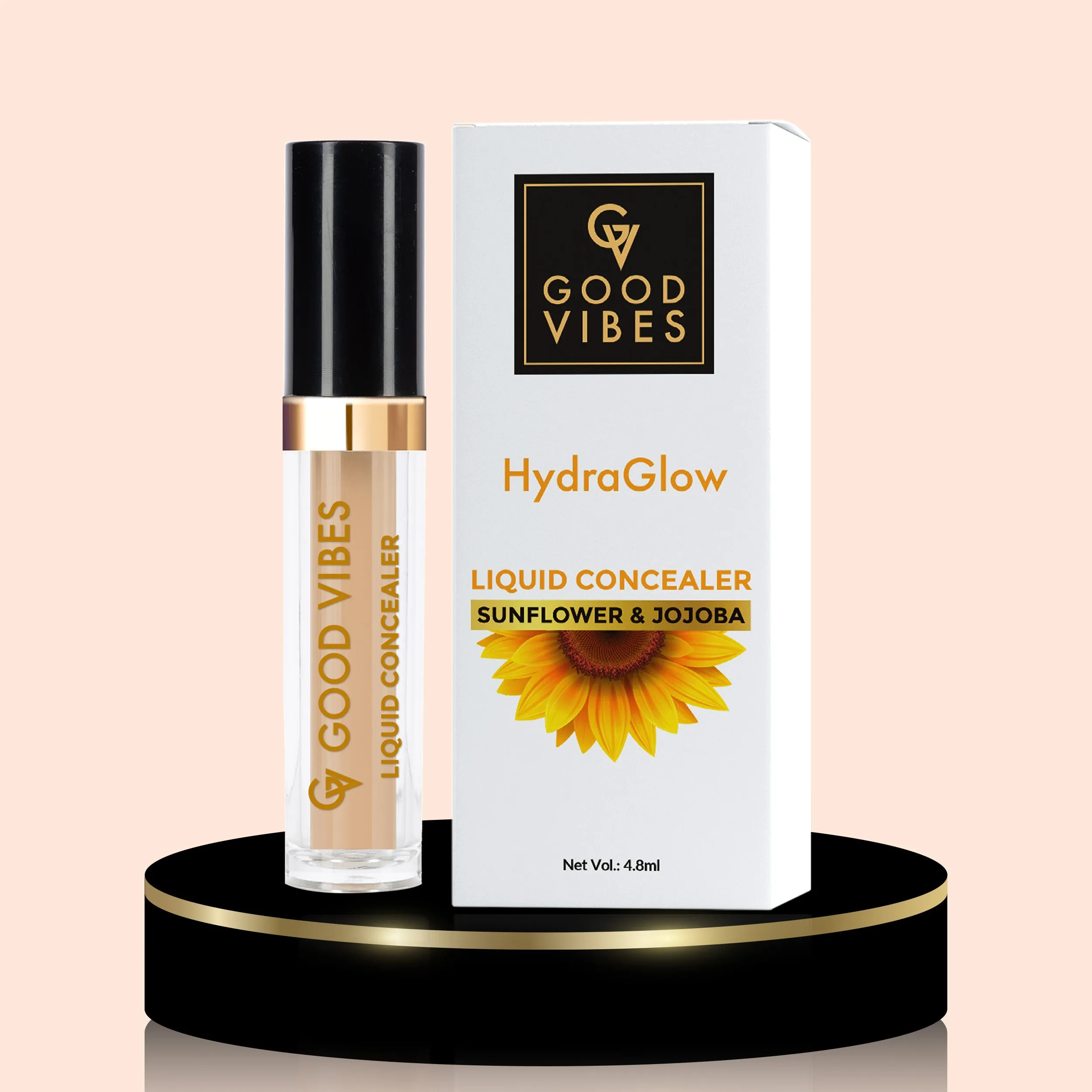Good Vibes HydraGlow Liquid Concealer - Mocha 40 (4.8ml)