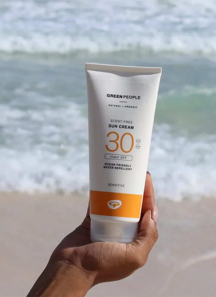 Green People Scent Free Sun Cream SPF30 Travel