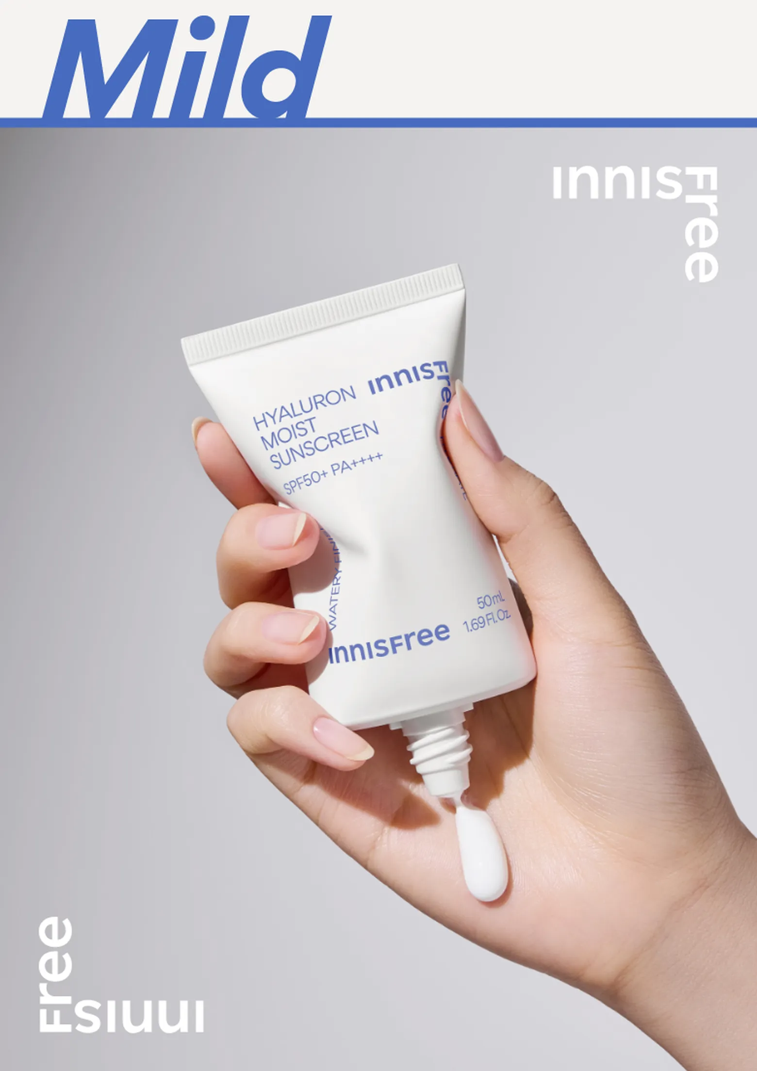 innisfree Hyaluron Mois Sunscreed SPF 50  PA     50mL