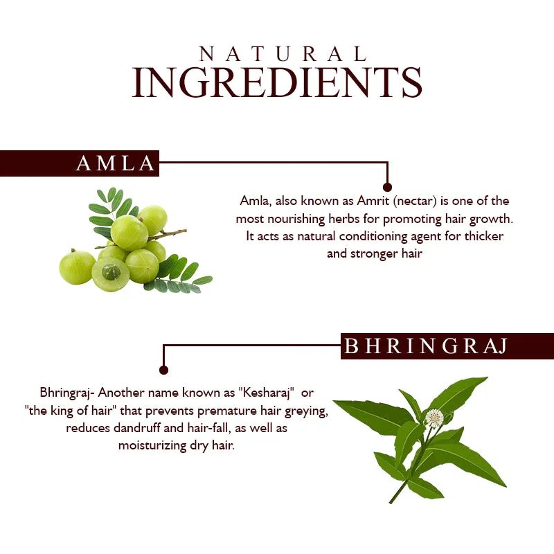 Khadi Organique Amla & Bhringraj Anti-Hair Fall Combo