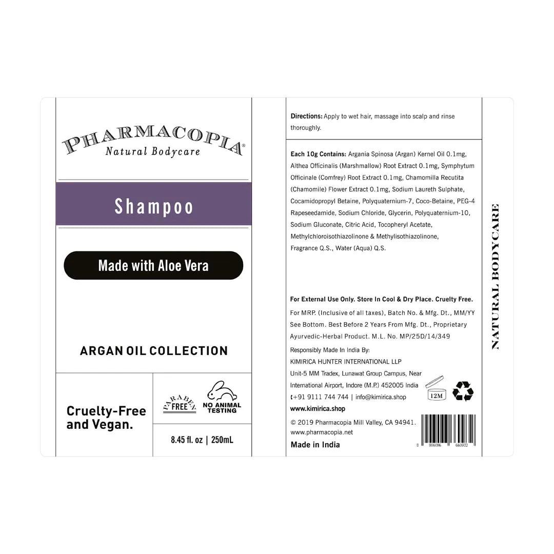 Pharmacopia Argan Oil Shampoo & Conditioner Hair Care Duo