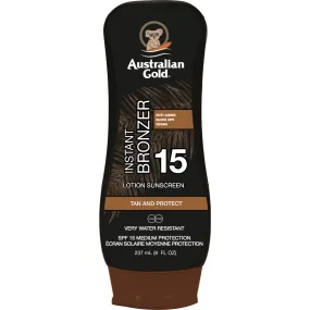 SPF 15 Lotion with Bronzer