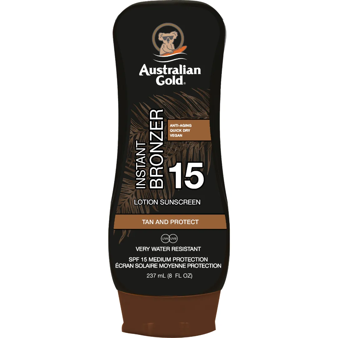SPF 15 Lotion with Bronzer