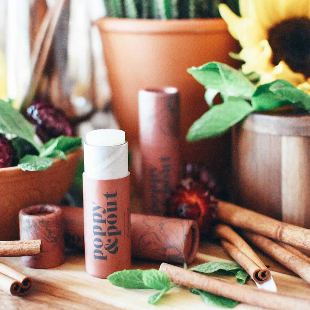 The Poppy & Pout Lip Balm - Various Scents