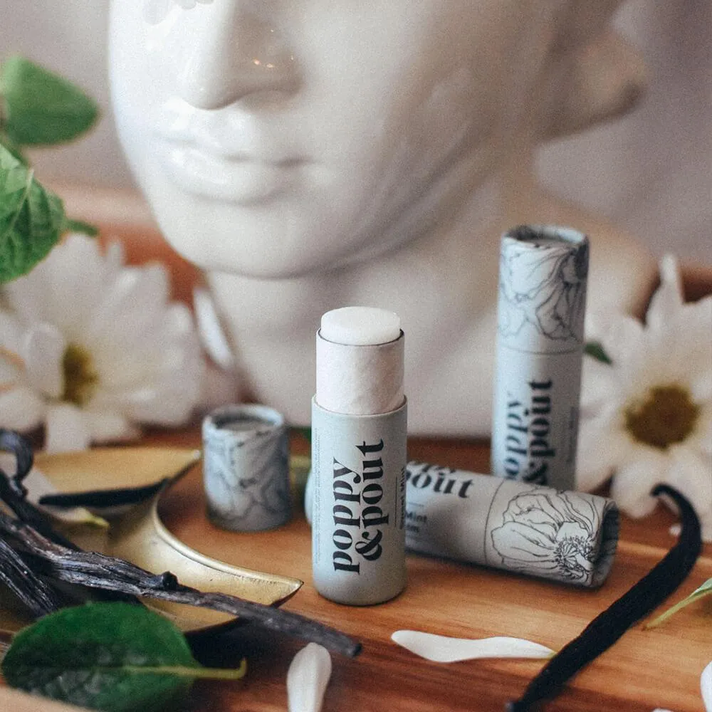 The Poppy & Pout Lip Balm - Various Scents