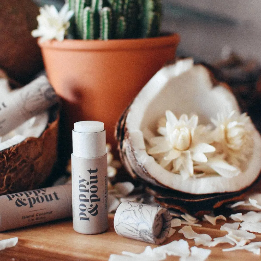 The Poppy & Pout Lip Balm - Various Scents