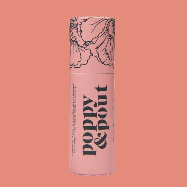 The Poppy & Pout Lip Balm - Various Scents
