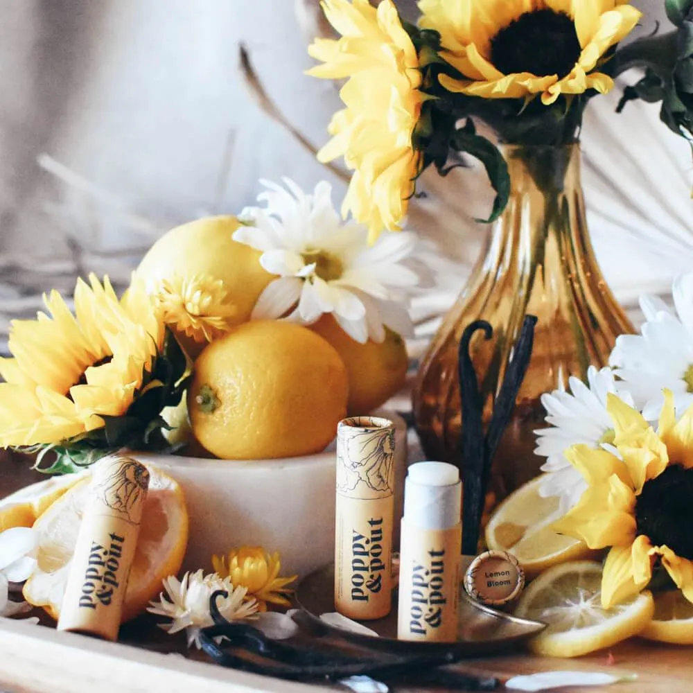 The Poppy & Pout Lip Balm - Various Scents