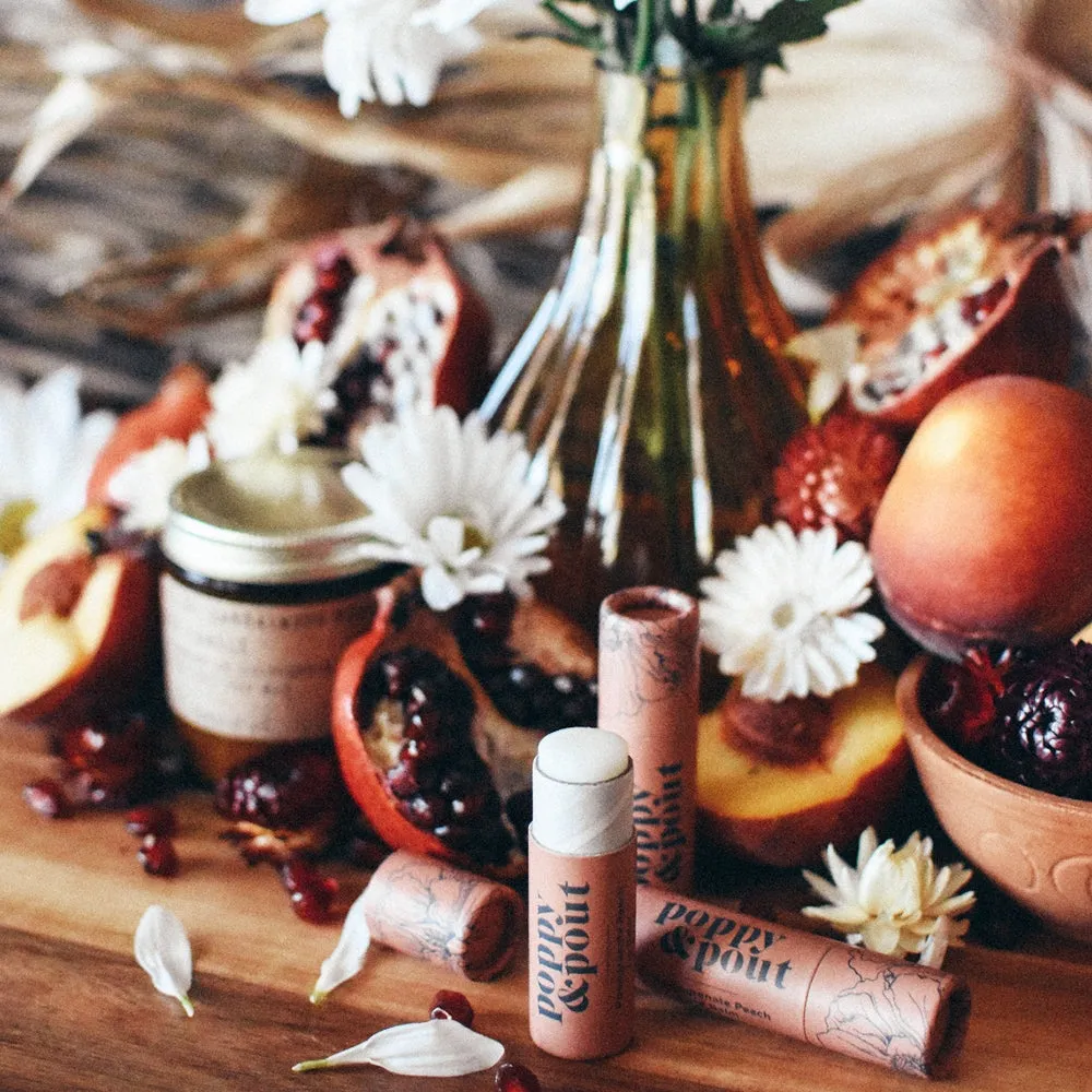 The Poppy & Pout Lip Balm - Various Scents