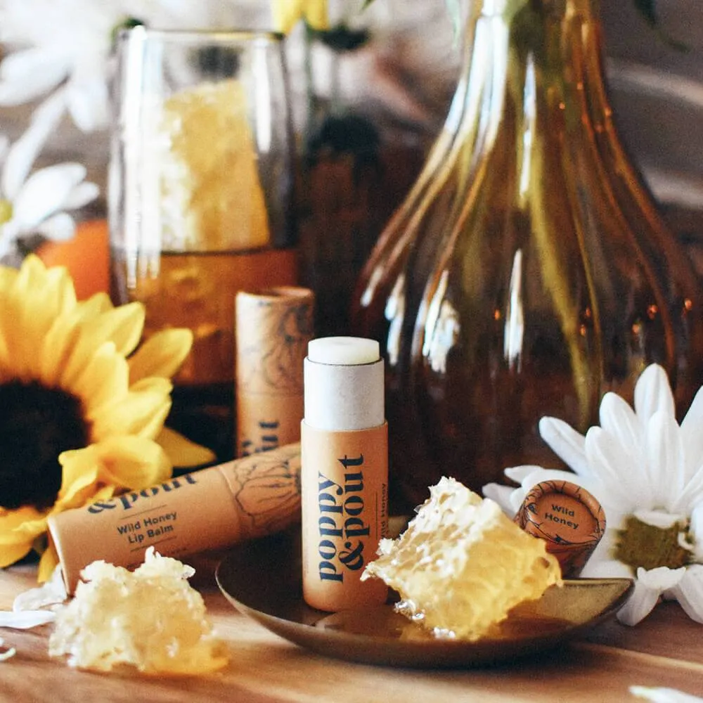 The Poppy & Pout Lip Balm - Various Scents
