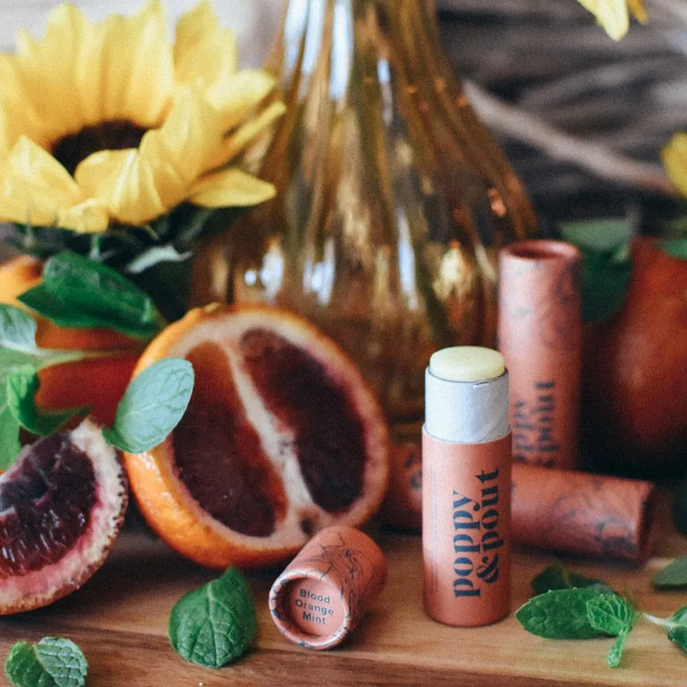 The Poppy & Pout Lip Balm - Various Scents
